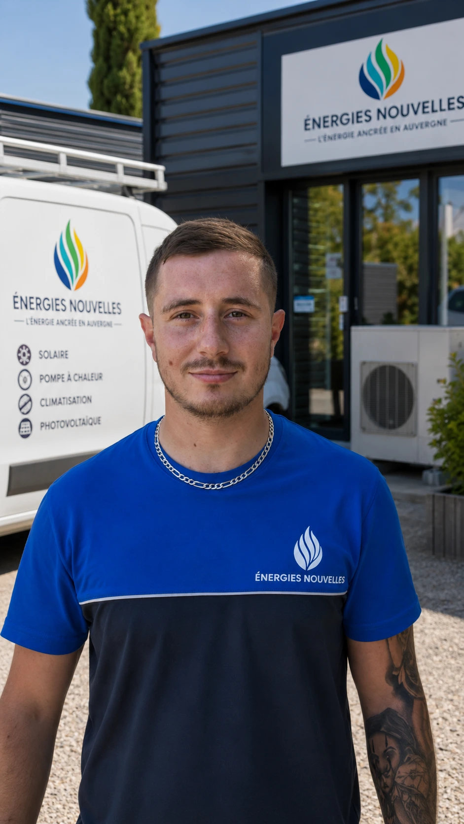 Jérémy, Chef d'équipe · Installation chez Énergies Nouvelles